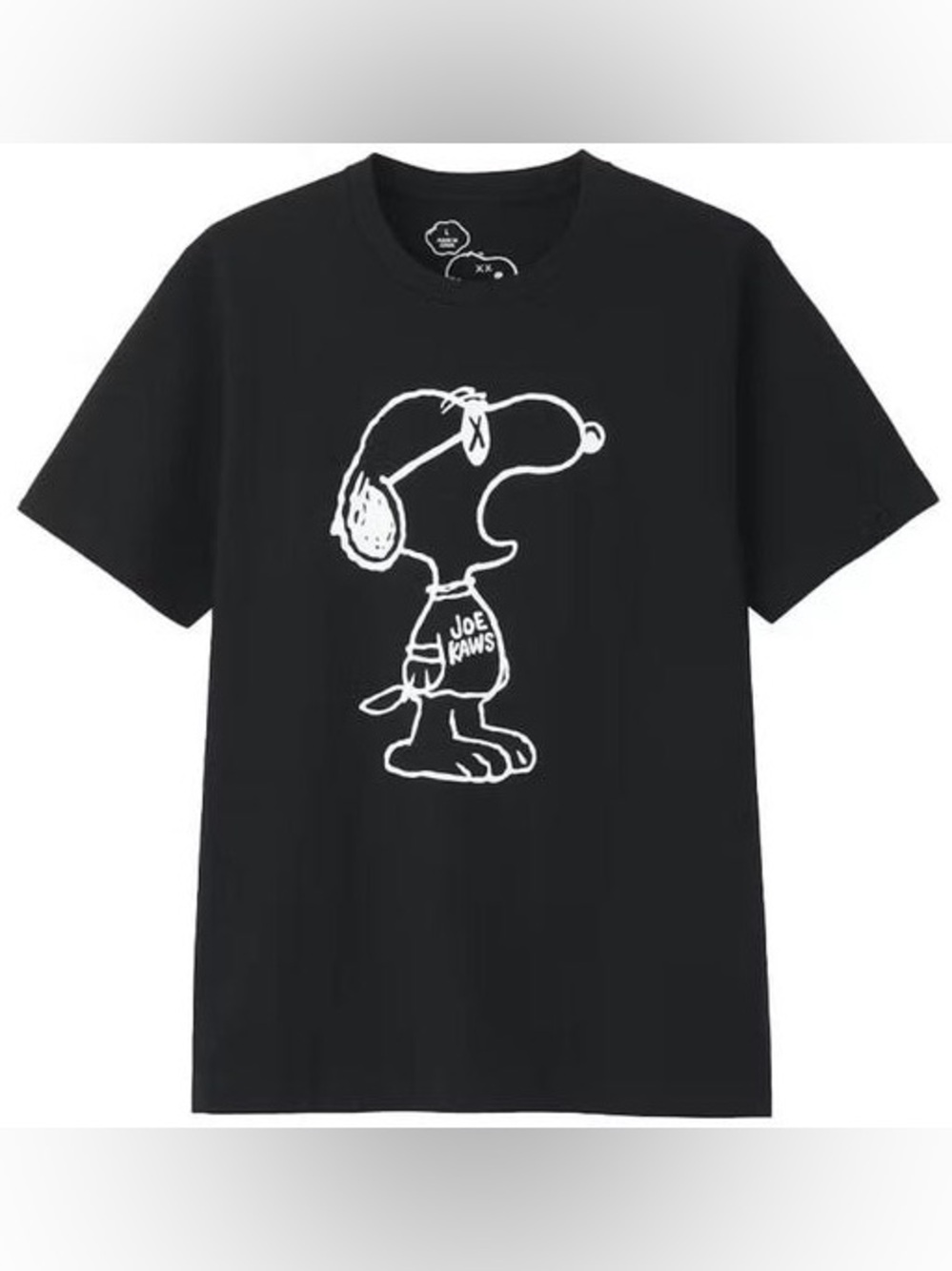 RARE Uniqlo KAWS Peanuts Snoopy Joe Kaws T-Shirt Mens Size Small